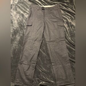 Brunello Cucinelli Gray Dress Pants
